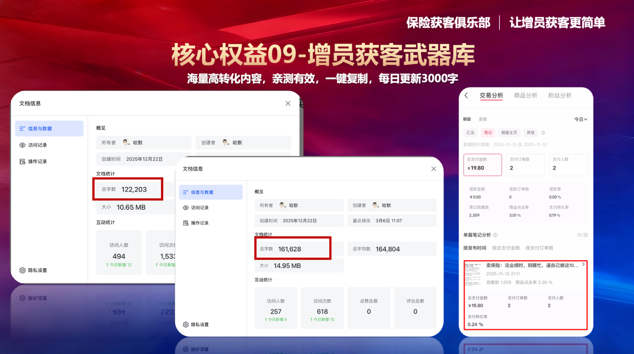 权益09：增员获客武器库